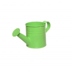 Bright Green Metal Watering Can