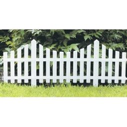 White Picket Fence Panel