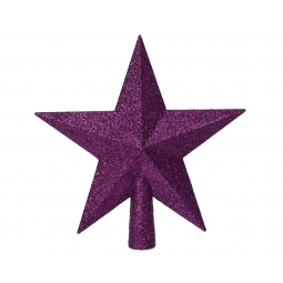 Violet Tree Star Topper