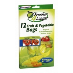 Sealapack Fresh For longer Fruit & Veg Bags 12 Pk