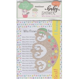 Who Knows Mummy Best Baby Shower Party Game Sheets 12 Player Winning Crown