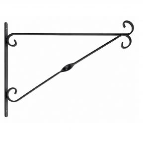 Black 16 Inch Basket Bracket