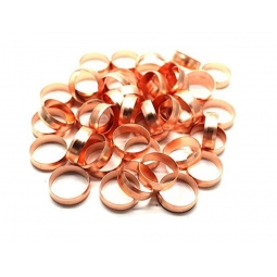 50 x 22mm Copper Olives
