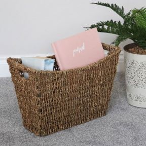 Seagrass Magazine Holder