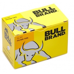 10 x Boxes Of Bull Brand Slimline Slim Filter Tips 165 Per Box Appx Hand Rolling