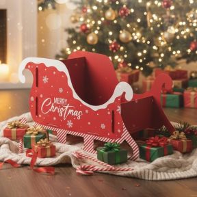 Santas Been Gift Sleigh