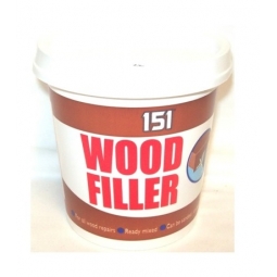 Tub Of White Wood Filler Ready To Use For All Wood Repairs Paintable 600g