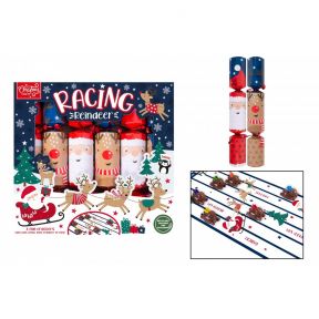 Racing Reindeer Crackers