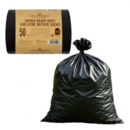 Heavy Duty 100L Bin Bags