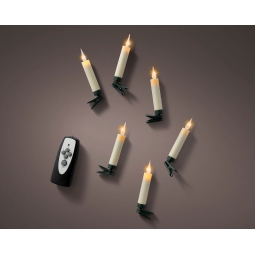 10 Clip On Candle Lights