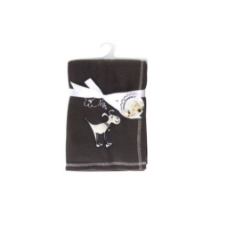 World Of Pets Large Soft Fleece Pet Throw Blanket Dog Puppy 118cm x 118cm Brown