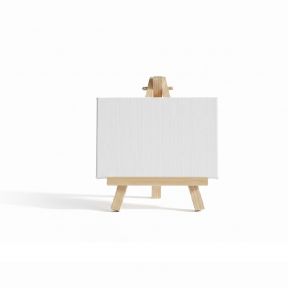 Small Canvas On Easel