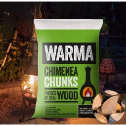 Chimenea Chunks Hardwood Logs