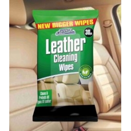 Leather Cleaning Wipes 30pk