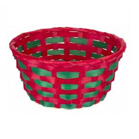 21cm Round Christmas Basket