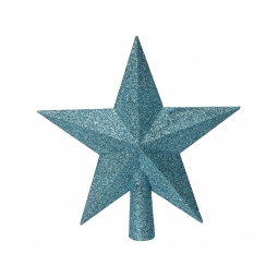 Sugar Blue Tree Star Topper